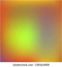 Cool backdrop from simple patterns. Juicy splash and spreading spot. Vector illustration layout. Orange beautiful backdrops for use on modern electronic devices.