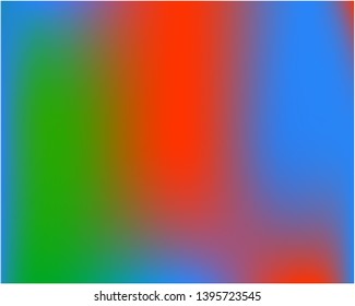 Cool backdrop from simple patterns. Juicy splash and spreading spot. Vector illustration cover. Blue beautiful backdrops for use on modern electronic devices.