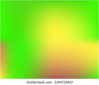 Cool backdrop from simple patterns. Magic splash and spreading spot. Vector illustration space. Green beautiful backdrops for use on modern electronic devices.