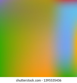 Cool backdrop from simple patterns. Nice splash and spreading spot. Vector illustration space. Green beautiful backdrops for use on modern electronic devices.