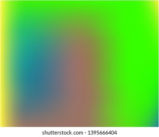 Cool backdrop from simple patterns. Nice splash and spreading spot. Vector illustration layout. Green beautiful backdrops for use on modern electronic devices.