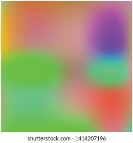 Cool backdrop from simple patterns. Nice splash and spreading spot. Vector illustration space. Green beautiful backdrops for use on modern electronic devices.