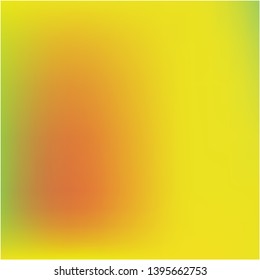 Cool backdrop from simple patterns. Pretty splash and spreading spot. Vector illustration space. Yellow beautiful backdrops for use on modern electronic devices.