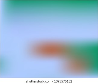 Cool backdrop from simple patterns. Random splash and spreading spot. Vector illustration cover. Blue beautiful backdrops for use on modern electronic devices.