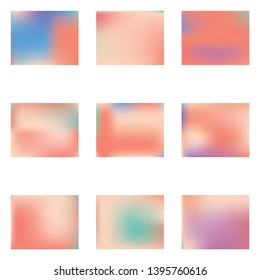 Cool backdrop from simple patterns. Startling splash and spreading spot. Vector illustration flat. Pink beautiful backdrops for use on modern electronic devices.