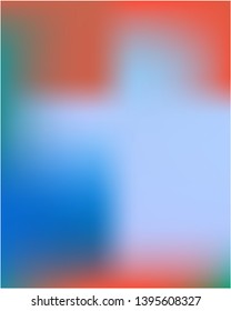 Cool backdrop from simple patterns. Trendy splash and spreading spot. Vector illustration layout. Blue beautiful backdrops for use on mobile devices.