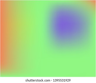 Cool backdrop from simple patterns. Vector illustration concept. Pretty splash and spreading spot. Green beautiful backdrops for use on modern electronic devices.