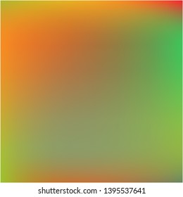 Cool backdrop from simple patterns. Vector illustration concept. Unreal splash and spreading spot. Green beautiful backdrops for use on modern electronic devices.