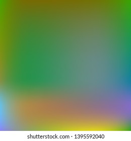 Cool backdrop from simple patterns. Vector illustration flat. Unreal splash and spreading spot. Green beautiful backdrops for use on modern electronic devices.