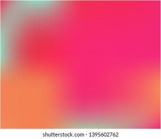 Cool backdrop from simple patterns. Vector illustration space. Trendy splash and spreading spot. Pink beautiful backdrops for use on modern electronic devices.