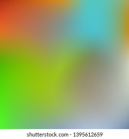 Cool backdrop from simple patterns. Vector illustration concept. Creative splash and spreading spot. Green beautiful backdrops for use on modern electronic devices.