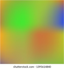 Cool backdrop from simple patterns. Vector illustration shape. Nice splash and spreading spot. Green beautiful backdrops for use on modern electronic devices.