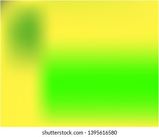 Cool backdrop from simple patterns. Vector illustration cover. Graceful splash and spreading spot. Yellow beautiful backdrops for use on modern electronic devices.