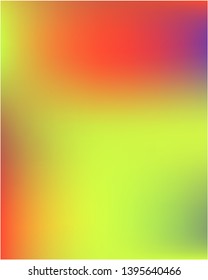 Cool backdrop from simple patterns. Vector illustration invite. Magic splash and spreading spot. Yellow beautiful backdrops for use on mobile devices.