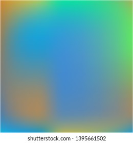 Cool backdrop from simple patterns. Vector illustration invite. Graceful splash and spreading spot. Blue beautiful backdrops for use on modern electronic devices.