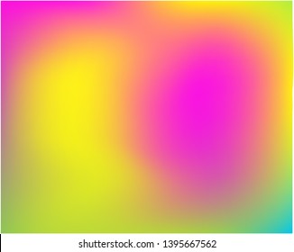 Cool backdrop from simple patterns. Vector illustration invite. Graceful splash and spreading spot. Yellow beautiful backdrops for use on modern electronic devices.