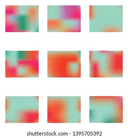 Cool backdrop from simple patterns. Vector illustration cover. Pretty splash and spreading spot. Red beautiful backdrops for use on modern electronic devices.