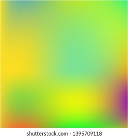 Cool backdrop from simple patterns. Vector illustration shape. Strange splash and spreading spot. Green beautiful backdrops for use on modern electronic devices.