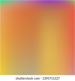 Cool backdrop from simple patterns. Vector illustration flyer. Graceful splash and spreading spot. Orange beautiful backdrops for use on modern electronic devices.