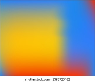 Cool backdrop from simple patterns. Vector illustration space. Creative splash and spreading spot. Yellow beautiful backdrops for use on modern electronic devices.