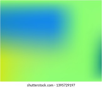Cool backdrop from simple patterns. Vector illustration presentation. Unreal splash and spreading spot. Green beautiful backdrops for use on modern electronic devices.