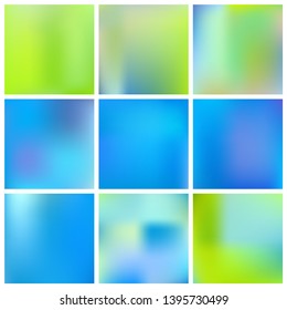 Cool backdrop from simple patterns. Vector illustration layout. Amazing splash and spreading spot. Blue beautiful backdrops for use on modern electronic devices.