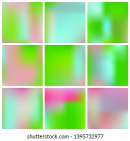 Cool backdrop from simple patterns. Vector illustration space. Startling splash and spreading spot. Green beautiful backdrops for use on modern electronic devices.