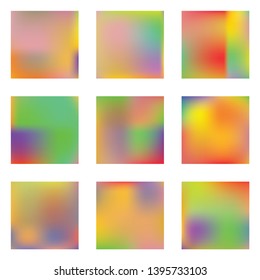 Cool backdrop from simple patterns. Vector illustration concept. Strange splash and spreading spot. Green beautiful backdrops for use on modern electronic devices.