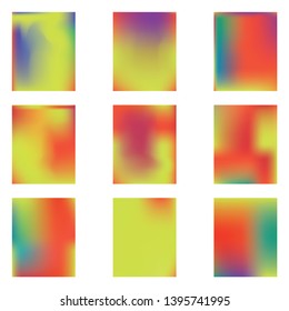Cool backdrop from simple patterns. Vector illustration flyer. Pretty splash and spreading spot. Yellow beautiful backdrops for use on mobile devices.