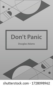 Cool background colorful vector abstract cover with quotes. Modern design background. Simple background wallpaper. Banner Template. Silver Background Powerpoint