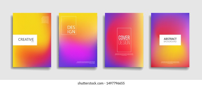 cool background design. abstract fluid background design. blank trendy colorful mesh illustration for poster flyer and banner.