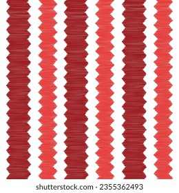 Cool background pattern geometric red. square stripe zigzag white red ikat background vertical. Abstract,vector,illustration.Texture,clothing,wrapping,decoration,carpet,wallpaper.