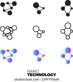 cool biotech vector with a variety of diverse color combinations
