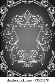 Cool black frame for your best