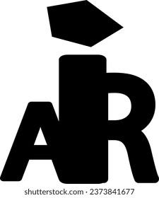 logo negro genial que dice aire