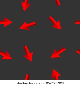 cool black red direction pattern