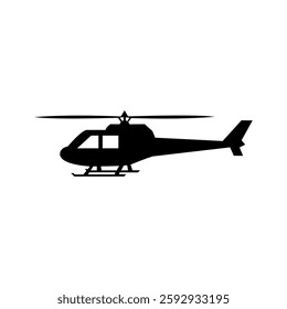 cool black and white helicopter image