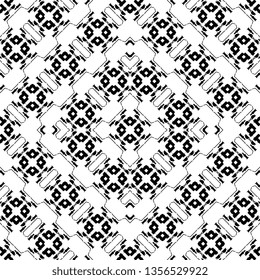cool black and white rectangular stripped art deco pattern