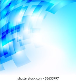 cool blue digital background