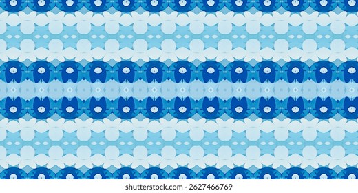 Fondo inconsútil Abstractas geométrico azul fresco