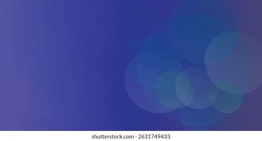 Cool blue green background created in camera with a macro lens with overlapping bokeh circular shapes soft edges light and dark areas with room for copy and text
