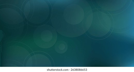 Cool blue green background created in camera with a macro lens with overlapping bokeh circular shapes soft modern simple art good