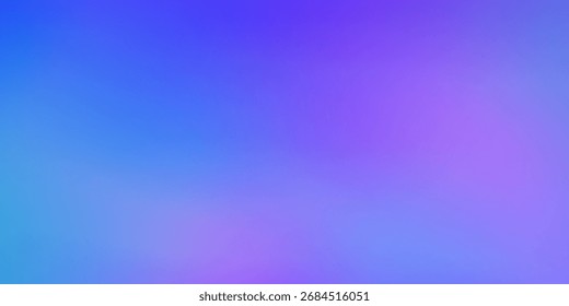 Cool Blue Purple Vibrant Gradient Vector Background.Water Color Overlay Neon Design Element. Dreamy Unfocussed Holograph Luxury Texture. Fluid Lights Minimal Digital Gradient