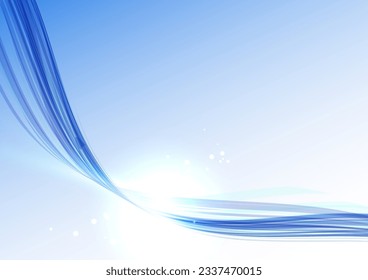 cool blue technology image background
