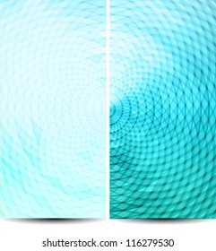 cool blue vertical banners, backgrounds