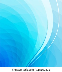 cool blue wavy background, cover design