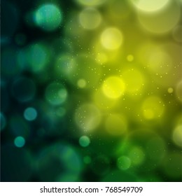 Cool bokeh background