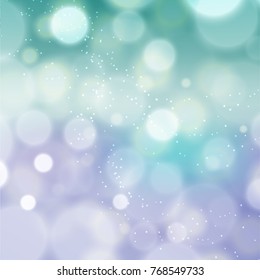 Cool bokeh background