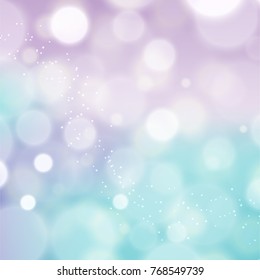 Cool bokeh background