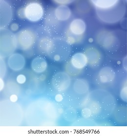 Cool bokeh background